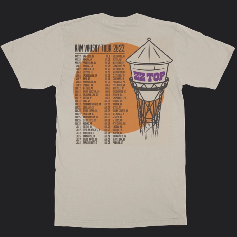 ZZ Top concert tshirt - Picture 2 of 2